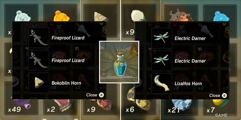 botw best elixir recipes.